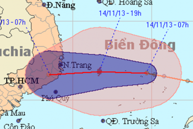 Tin mới nhất về bão số 15